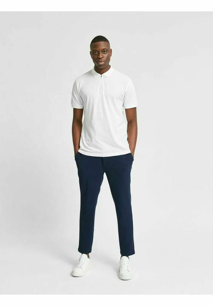 Selected Homme SLHREGEMON - Polo - Bright White 2 Selected Homme SLHREGEMON - Polo - Bright White – Image 2