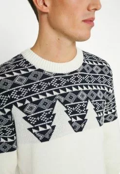 Selected Homme SLHSNOWDEN CREW NECK - Pullover - Egret/sky Captain 13 Selected Homme SLHSNOWDEN CREW NECK - Pullover - Egret/sky Captain -Selected Homme Soldes Boutique 142946362ec34c3190d877b8d713c46c