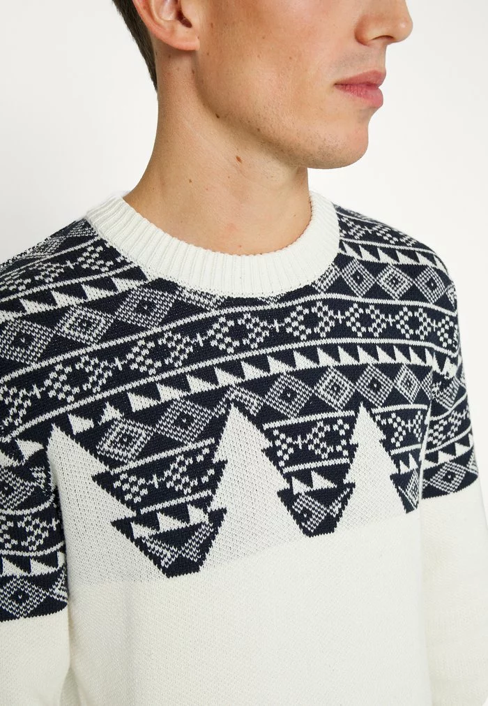 Selected Homme SLHSNOWDEN CREW NECK - Pullover - Egret/sky Captain 7 Selected Homme SLHSNOWDEN CREW NECK - Pullover - Egret/sky Captain – Image 7