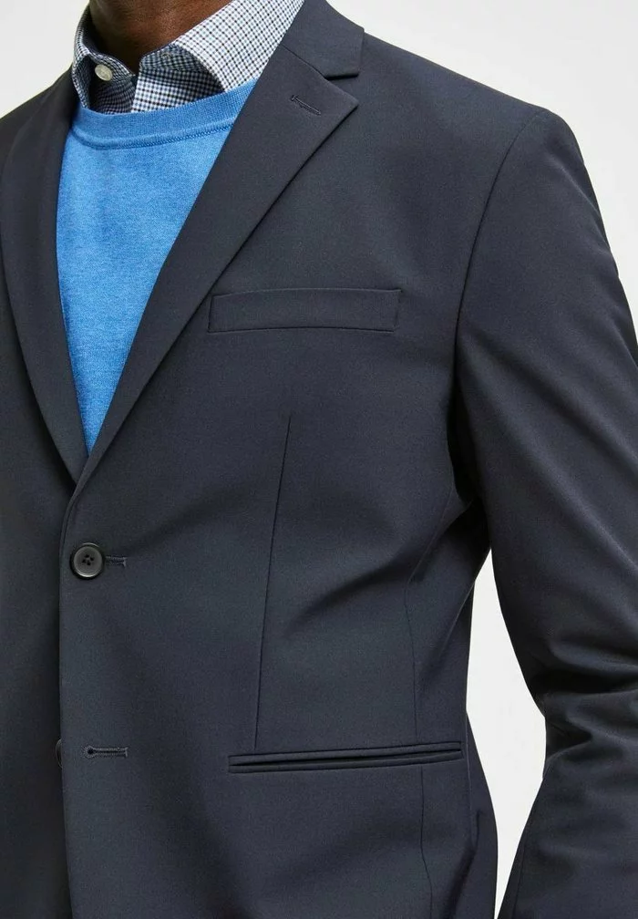 Selected Homme SLIM FIT - Blazer - Dark Sapphire 4 Selected Homme SLIM FIT - Blazer - Dark Sapphire – Image 4