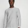 Selected Homme SLHBRENT CREW NECK - Pullover - Light Grey Melange