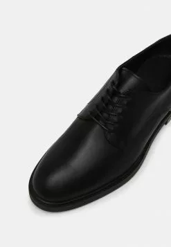 Selected Homme SLHBLAKE DERBY - Derbies - Black -Selected Homme Soldes Boutique 1487e4b23c6a49ed93b2df92bb09541f