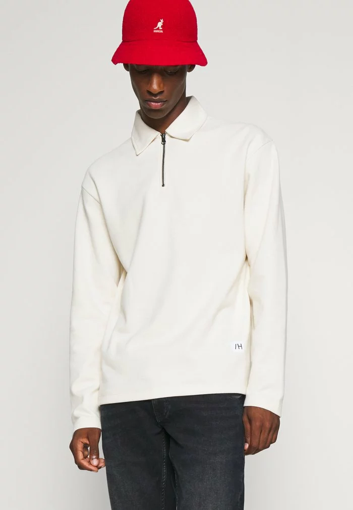 Selected Homme SLHRELAXLEXTER - Sweatshirt - Egret 4 Selected Homme SLHRELAXLEXTER - Sweatshirt - Egret – Image 4
