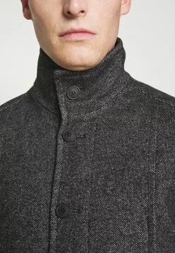 Selected Homme SLHMORRISON COAT - Manteau Classique - New Salt/pepper -Selected Homme Soldes Boutique 15e627a3c07b48d0a2b19ab4212dfaa8