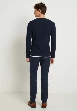 Selected Homme SLHBERG CREW NECK - Pullover - Navy Blazer/melange -Selected Homme Soldes Boutique 160903fece0b498da1e7608c2fe3459c