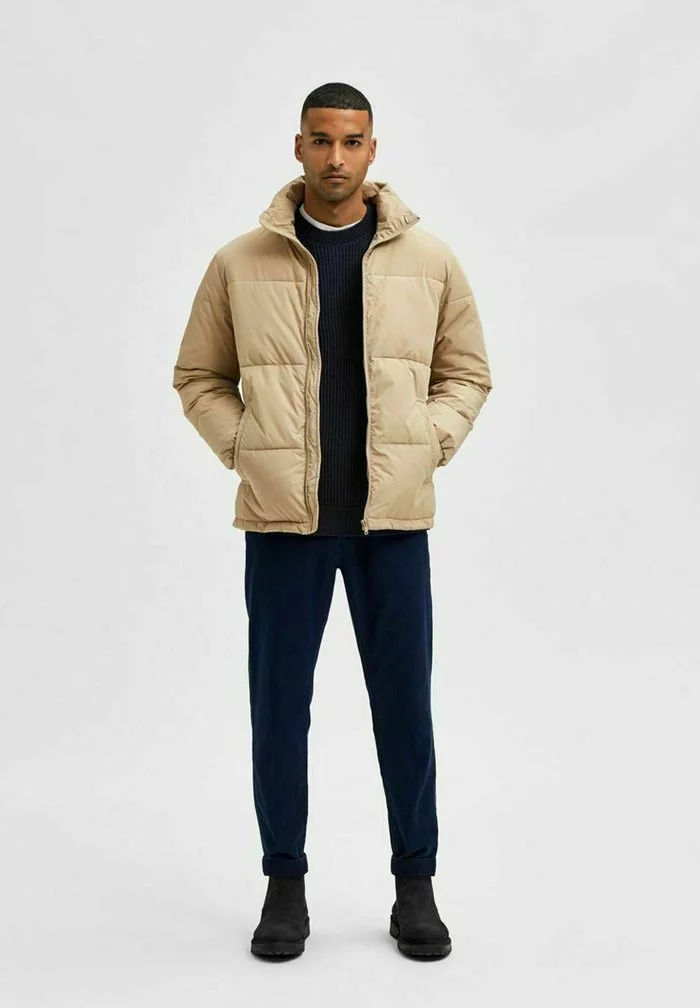 Selected Homme GRAYSON - Veste D'hiver - Crockery 2 Selected Homme GRAYSON - Veste D'hiver - Crockery – Image 2