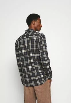 Selected Homme SLHSLIMTRENT SHIRT CHECK - Chemise - Dark Blue -Selected Homme Soldes Boutique 16bdd2194c52417e9bf52dfe25d69c75