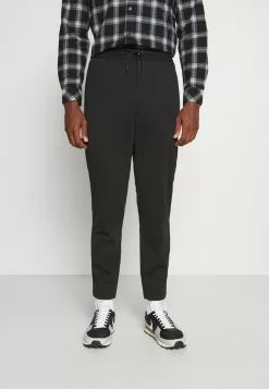 Selected Homme SLHSLIMTAPE JIM STRING FLEX - Pantalon Classique - Black