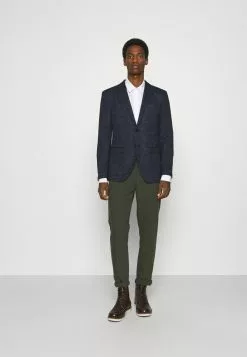 Selected Homme SLHSLIM CHUCK - Blazer - Medium Blue Melange -Selected Homme Soldes Boutique 175834ca2bd24b8a9442c55180264cc6