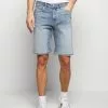 Selected Homme SLHALEX - Short En Jean - Light Blue Denim