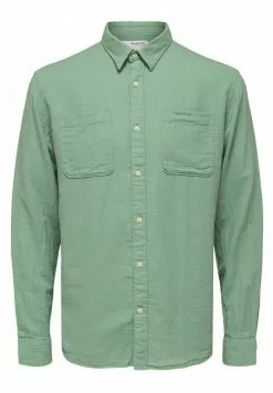 Selected Homme SLHSLIMNICO - Chemise - Granite Green -Selected Homme Soldes Boutique 17f1339c627e41ab8b564917c2a8530e