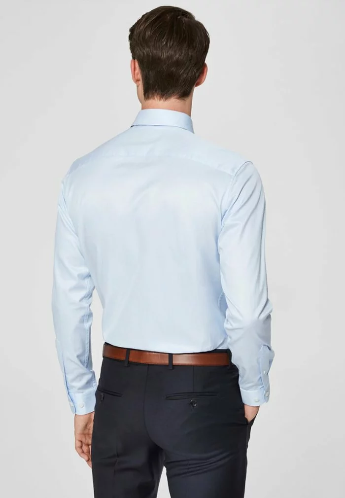 Selected Homme PELLE - Chemise Classique - Light Blue 3 Selected Homme PELLE - Chemise Classique - Light Blue – Image 3