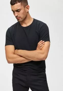 Selected Homme T-shirt Basique - Black -Selected Homme Soldes Boutique 18e8430c38204d649d686df3e91ea3ad