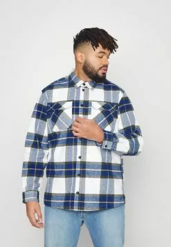 Selected Homme SLHLOOSEJAX OVERSHIRT - Chemise - Estate Blue