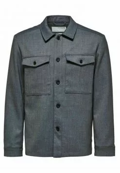 Selected Homme HYBRID - Veste Légère - Grey Melange -Selected Homme Soldes Boutique 19bc5929e8094571af53560f142ad214