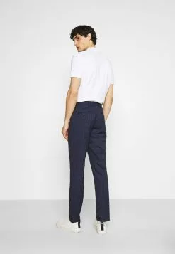 Selected Homme SLHSLIM KYLELOGAN - Pantalon Classique - Navy Blue/light Blue -Selected Homme Soldes Boutique 19c1364f94d04f42bfd988adbad545b5
