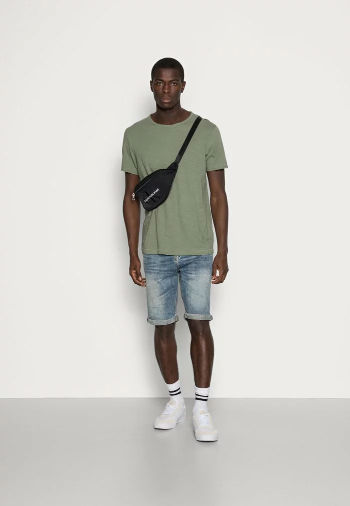 Selected Homme SLHMORGAN O NECK TEE - T-shirt Basique - Sea Spray 2 Selected Homme SLHMORGAN O NECK TEE - T-shirt Basique - Sea Spray – Image 2