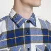 Selected Homme SLHLOOSEJAX OVERSHIRT - Veste Mi-saison - Estate Blue