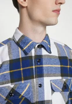 Selected Homme SLHLOOSEJAX OVERSHIRT - Veste Mi-saison - Estate Blue