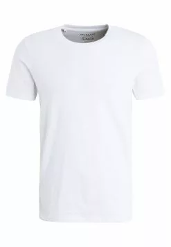 Selected Homme SHDTHEPERFECT - T-shirt Basique - Bright White -Selected Homme Soldes Boutique 1a46a5a8830c4bd291051b885c754658