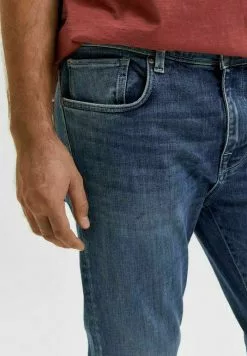 Selected Homme Jean Slim - Light Blue Denim -Selected Homme Soldes Boutique 1a5a14cc6e8f4e219080171ac5e47be4