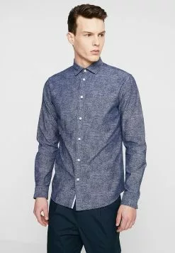 Selected Homme SLHSLIMMARK WASHED - Chemise Classique - Dark Sapphire
