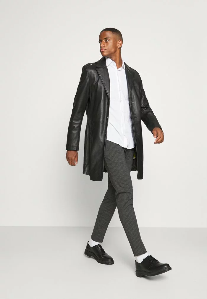 Selected Homme SLHSLIM PETE FLEX STRING - Pantalon Classique - Grey 2 Selected Homme SLHSLIM PETE FLEX STRING - Pantalon Classique - Grey – Image 2