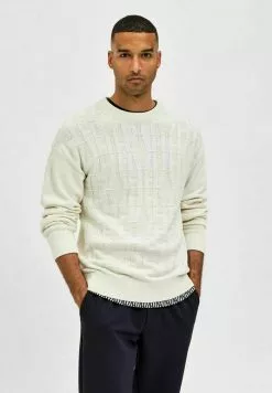 Selected Homme Pullover - Egret