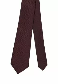 Selected Homme SLHNEW TEXTURE TIE - Cravate - Rum Raisin -Selected Homme Soldes Boutique 1baf6f5f5941458f97d55b7c760ede59