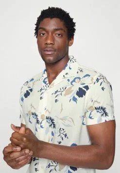 Selected Homme SLHREGVIGGO SHIRT - Chemise - Egret -Selected Homme Soldes Boutique 1c7d5b9730fe44399753f222bd73950f