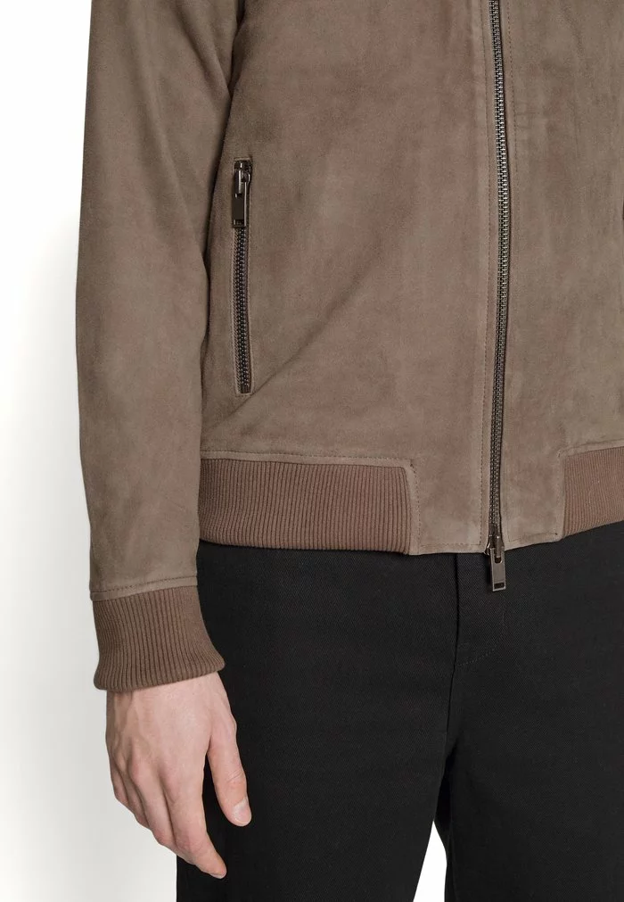 Selected Homme ICONIC - Veste En Cuir - Morel 4 Selected Homme ICONIC - Veste En Cuir - Morel – Image 4