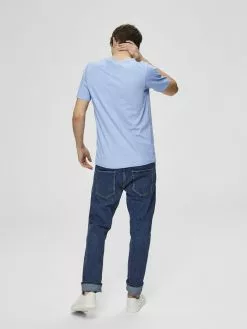 Selected Homme SHDTHEPERFECT ONECK TEE - T-shirt Imprimé - Bitter Chocolate -Selected Homme Soldes Boutique 1e342db6be0541669b04b3f52c84ce06