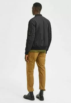 Selected Homme Blouson Bomber - Black -Selected Homme Soldes Boutique 1e68f210d0a541f384f3c094d8d92f03