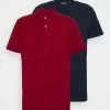 Selected Homme SLHDECLAN 2 PACK - Polo - Navy Blazer/biking Red