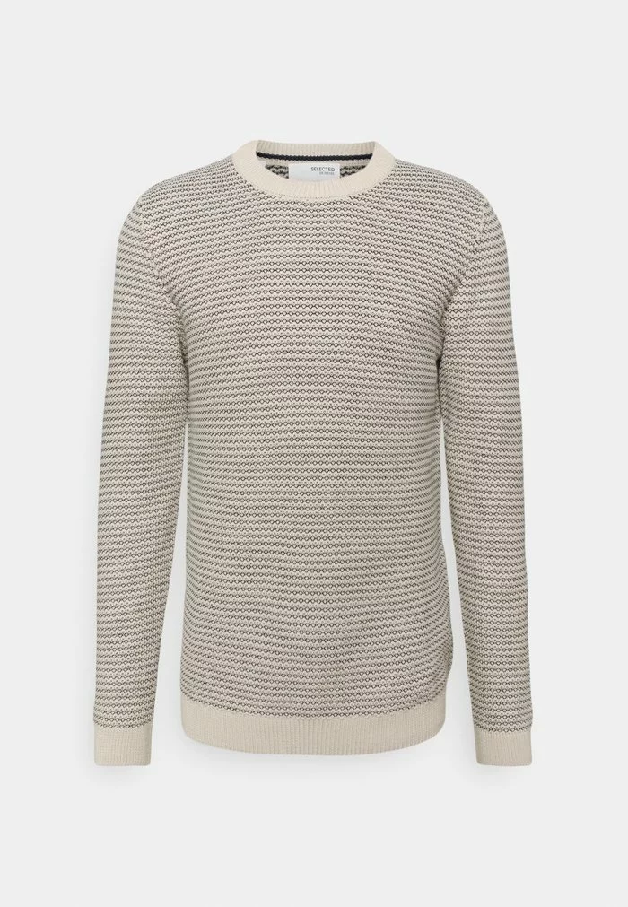 Selected Homme Pullover - Bone White 6 Selected Homme Pullover - Bone White – Image 6