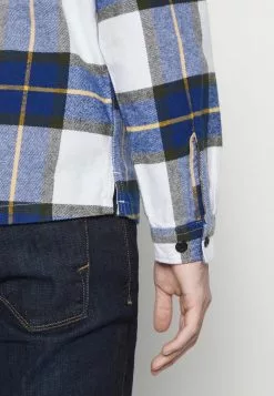 Selected Homme SLHLOOSEJAX OVERSHIRT - Veste Mi-saison - Estate Blue -Selected Homme Soldes Boutique 1fa56610856d4316a04030c742bfac19