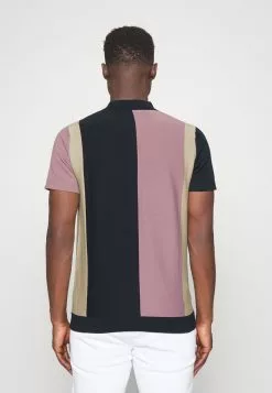 Selected Homme MASON BLOCK - Polo - Elderberry/oatmeal/sky Captain -Selected Homme Soldes Boutique 1fd1297caa53480ba463fe62fa3f7150