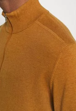 Selected Homme SLHBERG HALF ZIP - Pullover - Wood Thrush -Selected Homme Soldes Boutique 2018f9c2419b4bf68d680c8ebf0fe85b