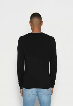 Selected Homme SLHTOWER CREW NECK - Pullover - Black -Selected Homme Soldes Boutique 202477f345dd4491838f3fa5a3e73ee9