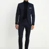 Selected Homme SLHSLIM FIT ACECHACO SUIT - Costume - Dark Navy