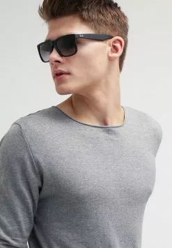 Selected Homme SLHDOME CREW NECK - Pullover - Medium Grey Melange -Selected Homme Soldes Boutique 206cd77cf2e842fbb3990b8175403428