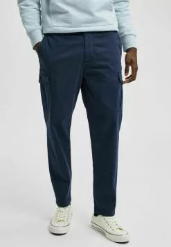 Selected Homme Pantalon Cargo - Dark Sapphire