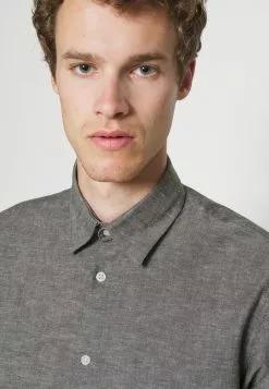 Selected Homme SLHREGNEW - Chemise - Black/olive -Selected Homme Soldes Boutique 21e3589fb56b47cfb0eb85d9526351a4