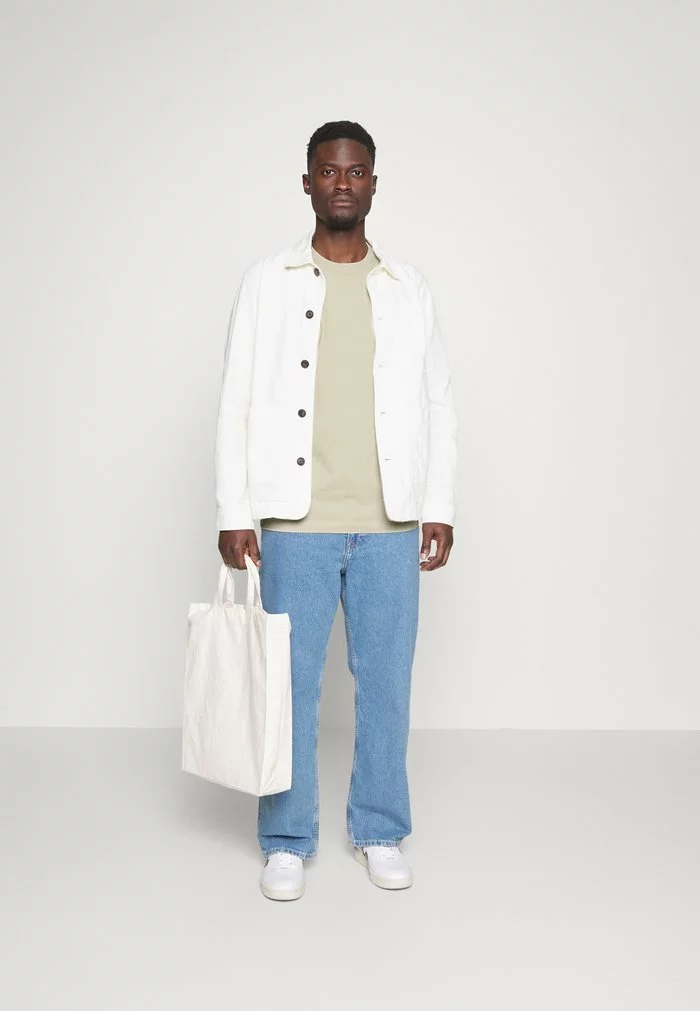 Selected Homme RELAXLANCE TEE - T-shirt Imprimé - Oatmeal 2 Selected Homme RELAXLANCE TEE - T-shirt Imprimé - Oatmeal – Image 2