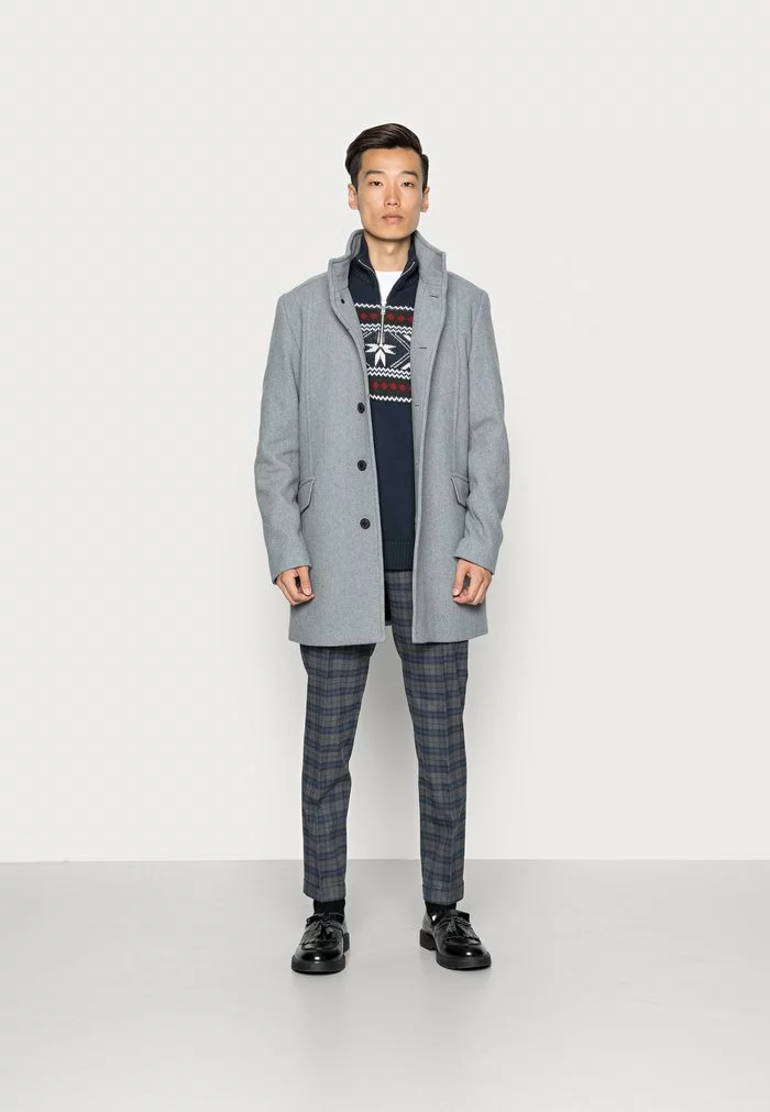 Selected Homme SLHFLAKE HALF ZIP - Pullover - Sky Captain Multicolor 2 Selected Homme SLHFLAKE HALF ZIP - Pullover - Sky Captain Multicolor – Image 2