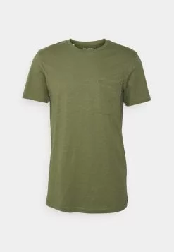 Selected Homme ROCKFORD TEE - T-shirt Basique - Olivine -Selected Homme Soldes Boutique 2523dbc94a524b348cb5a32a1d85333d