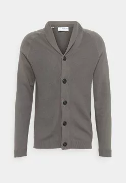 Selected Homme SLHNEWNASH BUTTON - Gilet - Castlerock -Selected Homme Soldes Boutique 25fae43eba4f43dea05d2a434ccb1160