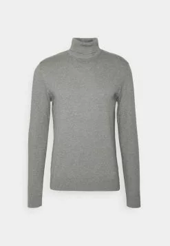 Selected Homme SLHBERG ROLL NECK - Pullover - Medium Grey Melange 10 Selected Homme SLHBERG ROLL NECK - Pullover - Medium Grey Melange -Selected Homme Soldes Boutique 260540d64262499e891e97b33fd4ca6e
