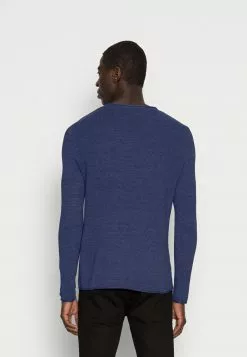 Selected Homme SLHROCKY - Pullover - Brilliant Blue/melange -Selected Homme Soldes Boutique 263e0997ba344c2085760311213de765