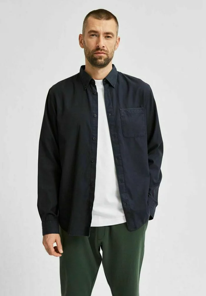 Selected Homme Chemise - Navy Blazer 1 Selected Homme Chemise - Navy Blazer